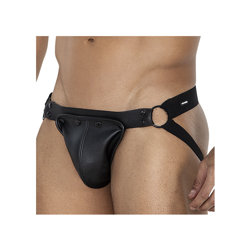 CUT4MEN Jockstrap Snap Noir